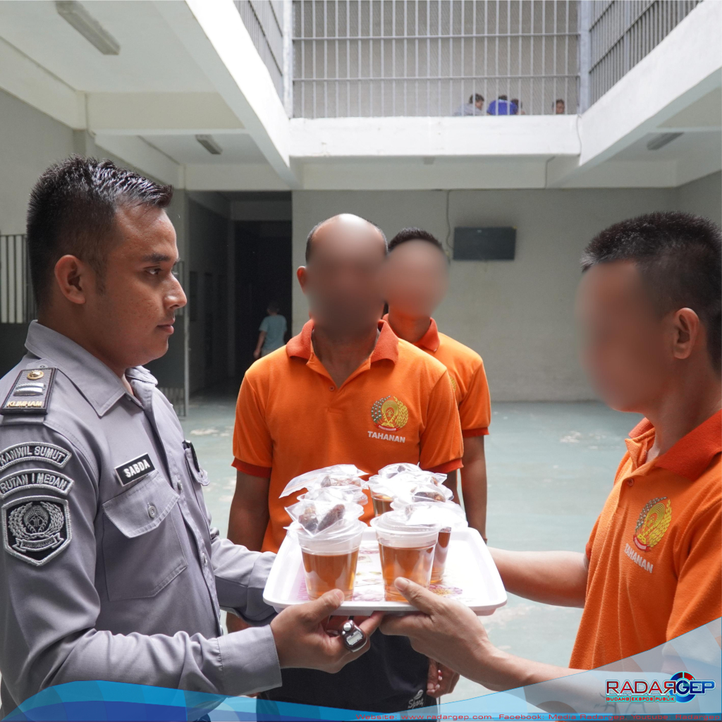 Rutan Kelas I Medan Berikan Extrafooding Kepada Warga Binaan Selama Ramadhan